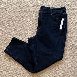 Dressbarn Skinny Signature Dark Wash Denim Jeans